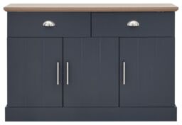 GFW Kendal Large Sideboard in Blue - thumbnail 4