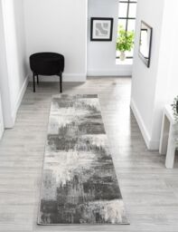 Desire Rugs Obsidian Modern Low Pile Area Rug - Craft Abstract Design in Grey - Size: 160 cm x 230 cm - thumbnail 6