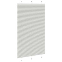 Berkfield Home Pleated Blind Light Grey 120x200 cm Fabric Width 119.4 cm Polyester - thumbnail 4