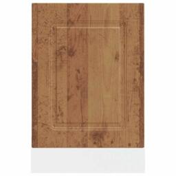 Berkfield Home Dishwasher Panel¬†Kalmar¬†Old Wood 45x1.5x67 cm Engineered Wood in Brown - thumbnail 4