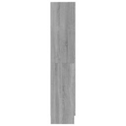 Berkfield Home Book Cabinet Grey Sonoma 82.5x30.5x150 cm Engineered Wood - thumbnail 6