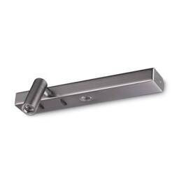 Netlighting Bonne Nuit Left LED Reading Wall Light Nickel 3000K in Grey