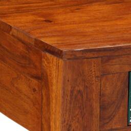 Berkfield Home Sturdy Coffee Table 90x50x40 cm Solid Wood Acacia in Brown - Size: 90 x 50 x 40 cm - thumbnail 5