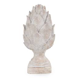 Madison & Mayfair Large Resin Artichoke Ornament in Grey - thumbnail 2