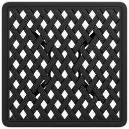 Berkfield Home Garden Table Black 53x53x53 cm Cast Aluminium - Size: 53 x 53 x 53 cm - thumbnail 8
