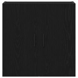 Berkfield Home Wall Cabinet Black Oak 60x31x60 cm Engineered Wood - Size: 60 x 31 x 60 cm - thumbnail 7