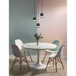 Netlighting Lucero Cluster Pendant Ceiling Light Matt Black 3x GX53 3000K - thumbnail 4