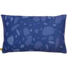 Furn Terra Abstract Print Cushion in Aqua - thumbnail 2