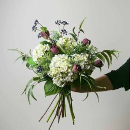 Love Lace Eucalyptus Nicholii Spray Artificial Flower in Green - thumbnail 6