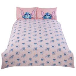 Lilo & Stitch Aloha Duvet Cover Set in Dusty Pink - Size: Single - thumbnail 2