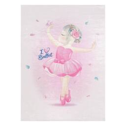 RugsX Bambino Rug in Pink - Size: 140 cm x 200 cm - thumbnail 2