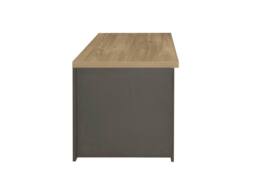 Birlea Highgate 2 Drawer Coffee Table in Dark Grey - Size: Medium - thumbnail 7