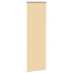 Berkfield Home Roller Blind Blackout Beige 40x175 cm Fabric Width 35.7 cm Polyester - thumbnail 3