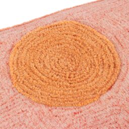 Furn . Moloko Embroidered Polyester Filled Cushion in Pink - Size: 40 cm x 60 cm - thumbnail 4