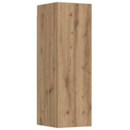 Berkfield Home Wall Mounted TV cabinets 3 pcs Artisan Oak Engineered Wood in Brown - thumbnail 6