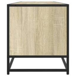 Berkfield Home TV Cabinet Sonoma Oak 180x40x46 cm Engineered Wood in Brown - Size: 180 x 40 x 46 cm - thumbnail 5