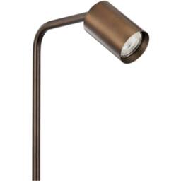 Loops Stylish Modern Bronze Floor Lamp with GU10 Light for Indoor Spaces in Brown - thumbnail 5