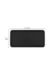JVL Opus Moulded Rubber Boot Tray Mat 41x81cm in Black - Size: 41 cm x 81 cm - thumbnail 5