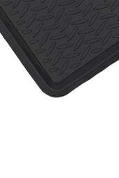 JVL Opus Moulded Rubber Boot Tray Mat 41x81cm in Black - Size: 41 cm x 81 cm - thumbnail 4