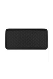 JVL Opus Moulded Rubber Boot Tray Mat 41x81cm in Black - Size: 41 cm x 81 cm - thumbnail 1