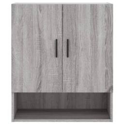 Berkfield Home Wall Cabinet Grey Sonoma 60x31x70 cm Engineered Wood - Size: 60 x 31 x 70 cm - thumbnail 5