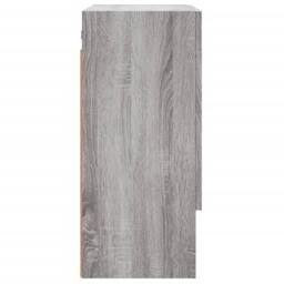 Berkfield Home Wall Cabinet Grey Sonoma 60x31x70 cm Engineered Wood - Size: 60 x 31 x 70 cm - thumbnail 7