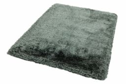 The Rug Shop UK Handmade Plain Shaggy Sparkle Luxurious Anti-Shed Area Rug in Dark Grey - Size: 200 cm x 300 cm - thumbnail 5