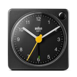 Braun Classic Travel Alarm Clock in Black - thumbnail 1