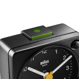 Braun Classic Travel Alarm Clock in Black - thumbnail 3