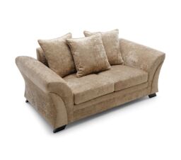 Abakus Direct Farrow Crushed Chenille 2 Seater Sofa in Brown - thumbnail 3