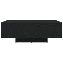 Berkfield Home Coffee Table with LED Lights Black Oak 85x55x31 cm - Size: 85 x 55 x 31 cm - thumbnail 6