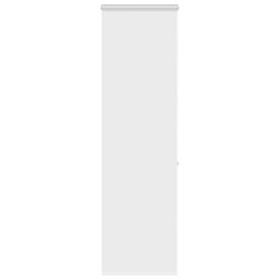 Berkfield Home Shower Roller Blind with Cassette 70x240 cm Fabric Width 66 cm in White - thumbnail 1