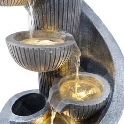 Monstershop Electric Water Feature - Spiral Springs in Grey - thumbnail 7