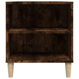Berkfield Home TV Cabinet Smoked Oak 102x44.5x50 cm Engineered Wood in Brown - thumbnail 8