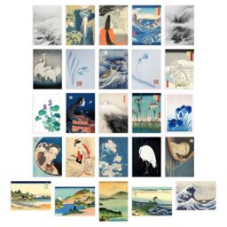 "Artery8 Wall Art Print 50 Pcs Japan Aesthetic Collage Kit Ukiyo-e Woodblock s A6 Set Pack 15x10 cm (6x4"") Room Decor Poster Collection" - thumbnail 2