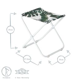 Harbour Housewares Classic Folding Stool - thumbnail 3