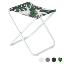 Harbour Housewares Classic Folding Stool - thumbnail 1