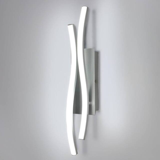 COMELY Indoor Wall Lights, 14W Modern Aluminum Wall Lights, Silver, Cool White in Silver - image 1