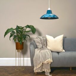 ValueLights Civic Pair of Blue Ceiling Pendant Shade - thumbnail 2