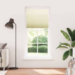 Berkfield Home Pleated Blind Cream 90x200 cm Fabric Width 89.4 cm Polyester - thumbnail 3