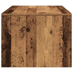 Berkfield Home Coffee Table Old Wood 102x55x43, 5 cm Engineered Wood in Brown - thumbnail 8