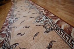 RugsX Bcf Trio Runner in Gold - Size: 150 cm x 140 cm - thumbnail 3
