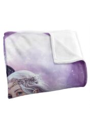 JQ Licensing En The Enchanted Ones Elves Silky Touch Super Soft Throw Blanket 152 X 127 cm in White - thumbnail 3