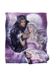 JQ Licensing En The Enchanted Ones Elves Silky Touch Super Soft Throw Blanket 152 X 127 cm in White - thumbnail 2