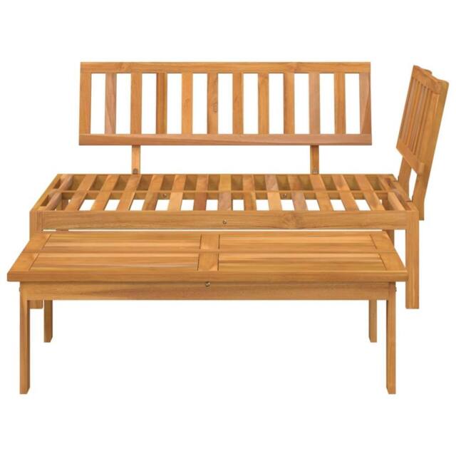 Berkfield Home Beautiful Garden Pallet Sofa Set 2 pcs Solid Wood Acacia in Brown - image 1