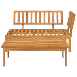 Berkfield Home Beautiful Garden Pallet Sofa Set 2 pcs Solid Wood Acacia in Brown - thumbnail 1