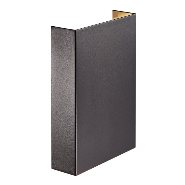 Nordlux Modern Outdoor Wall Light Black Aluminium Intergrated LED Coastal/Marine Safe - Mains Powered, IP54 - image 1