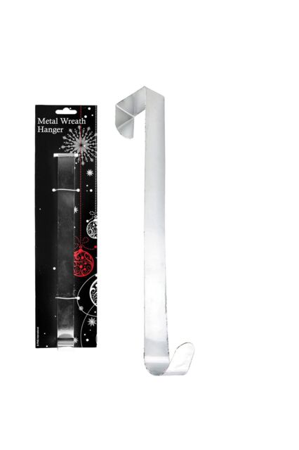 VFM e-Store Silver Metal Wreath Hanger for Christmas Wreaths - image 1
