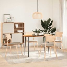 Berkfield Home Table Top Light Brown 120x60x2 cm Solid Wood Oak Oval in Grey - Size: 120 x 60 x 2 cm - thumbnail 3