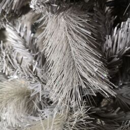 Samuel Alexander Premier Indoor 7.5ft Silver Christmas Wrapped PVC Branches Tree Arch With 1070 Tips - thumbnail 5